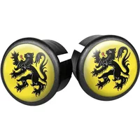 Velo Store - UK Set of 2 handlebar caps for road bikes Velox Doming Lion Des Flandres | Extra 10% off with Subscription, Postage £16.79 to UK Fedex.
