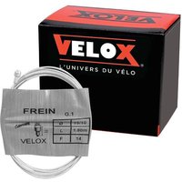 Velo Store - UK Box of 25 brake cables road-city galva Velox 1.8 m | Extra 10% off with Subscription, Postage £16.79 to UK Fedex.