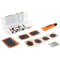 Velo Store - UK Electric-e-bike inner tube repair kit - box of 6 patches 25mm + 1 patch 24-34mm + 1 patch 32-50mm + glue 5g + steel rape with instructions Velox | Extra 10% off with Subscription, Postage £16.79 to UK Fedex.