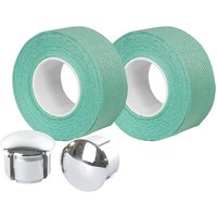 Velo Store - UK Upper cotton handlebar tape with handlebar end Velox Tressostar 90 | Extra 10% off with Subscription, Postage £16.79 to UK Fedex.