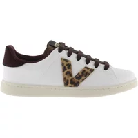 Damen Schuhe in Lederoptik mit Tiermuster Victoria