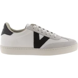 Berlin Leather Effect And Split Leather Sneakers Victoria Cycliste