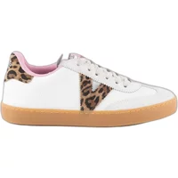 Suede and leather trainers Victoria Berlín