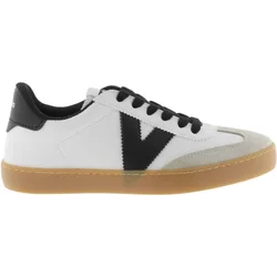 Leather And Suede Effect Trainers Victoria Berlin