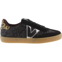 Sparkly animal print sneakers for women Victoria Berlín Ciclista