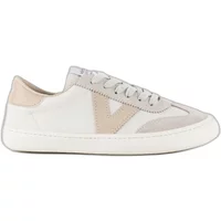 Leather and suede effect sneakers Victoria Olmo Barefoot
