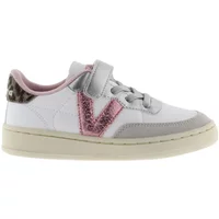 Leather effect trainers with a child’s toe cap Victoria Oslo