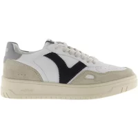 Leather and suede Trainers Victoria Seul