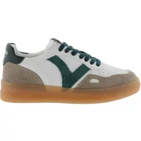 Seoul women's leather and suede effect sneakers Victoria