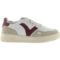 Split leather effect trainers Victoria Seul