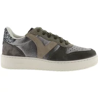 Metallic and suede women's sneakers Victoria Madrid