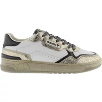 Metallic leather-effect trainers for women Victoria C80