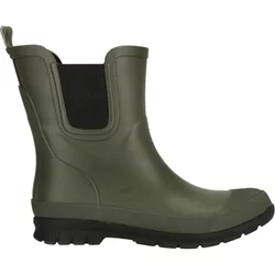 Women's Rubber Rain Boots Weather Report Teal