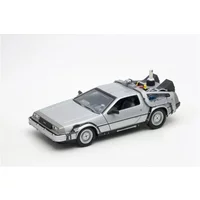 Sammlerfigur aus Metall fly wheel return to the future ii Welly Die DeLorean LK Coupe 1981