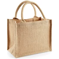 Women's jute tote bag Westford Mill