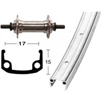 Velo Store - UK Front wheel 36 holes axle with screws Wiener Winora 100 | Extra 10% off with Subscription, Postage £16.79 to UK Fedex.