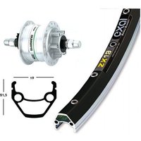 Velo Store - UK Rear wheel Wiener Winora Zx19 36Tr.Din.Dh 3D32 Blo.Ra. | Extra 10% off with Subscription, Postage £16.79 to UK Fedex.