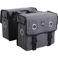 Velo Store - UK Double pannier bag Willex Canvas | Extra 10% off with Subscription, Postage £16.79 to UK Fedex.