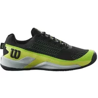Wilson Rush Pro Extra Duty Homme Noir Jaune Chaussures de tennis Wilson Rush Pro Extra Duty