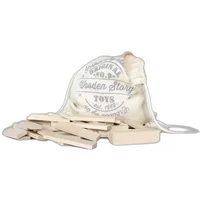 Blocs de construction architecturaux Wooden Story (x100)