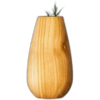 Flower Vase No. 02 without Glass Wooden Story