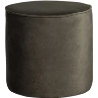 Ronde velours poef Woood Sara