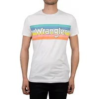 T-shirt Wrangler summer logo tee