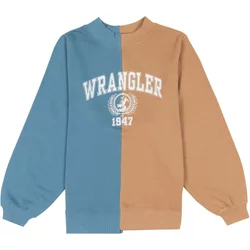 Sweatshirt Crewneck Woman Wrangler 2Way