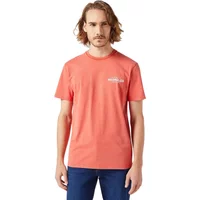Graphic T-shirt Wrangler Burnt Sienna