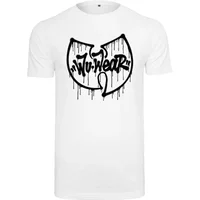 Short sleeve T-shirt Urban Classics Wu Wear Dripping Logo