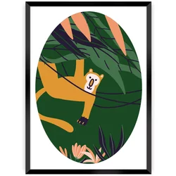 Table Yellow Tipi Jungle Life Monkey