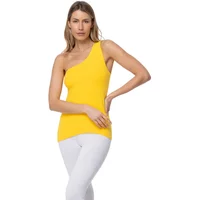 Women's asymmetrical tank top Yogaessential Shakti image 2