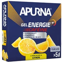 Citroen cafeïne energie gel Apurna