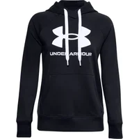 Sweat à capuche femme Under Armour avec logo Rival Fleece