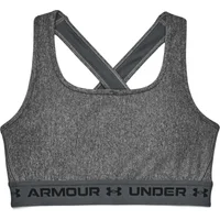 BH für Damen Under Armour à dos croisé et maintien modéré Heather