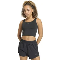 Damen-Top adidas Studio All Me 3-Stripes
