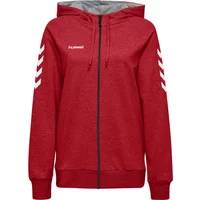 Damen Kapuzenjacke mit Reißverschluss Hummel hmlGO cotton