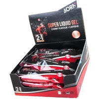 Gel énergétiques liquide cerise + caféine Born