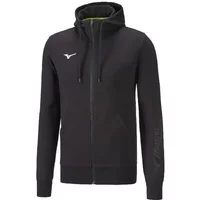 Sweatshirt à capuche enfant Mizuno Team miz FZ