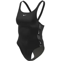 Women's 1-piece swimsuit Nike Swim Fusion Logo Tape