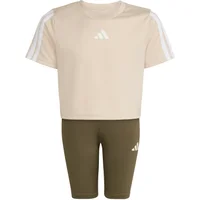 Camiseta infantil adidas Train Essentials 3-Stripes