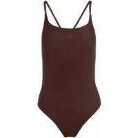 Bañador de una pieza con tirantes finos y almohadillas para mujer adidas Iconisea