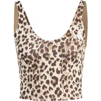 Camiseta de tirantes para mujer adidas Essentials Leopard