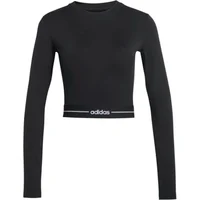 Dames-T-shirt met lange mouwen adidas Hyperglam