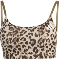 Leopard Bra Women adidas Optimé Essentials 3 Stripes