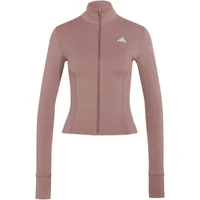 Giacca con zip da donna adidas Studio 3-Stripes
