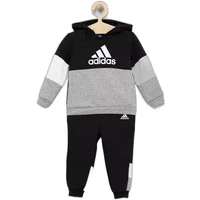 Trainingsanzug aus Molton mit farbigem Block Kinder adidas