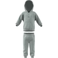 Fleece-Trainingsanzug Kind adidas