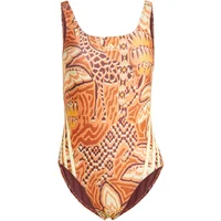Costume da bagno intero adidas x Farm 3-Stripes