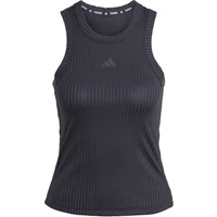 Camiseta de tirantes de canalé para mujer adidas Tonal 3-Stripes
